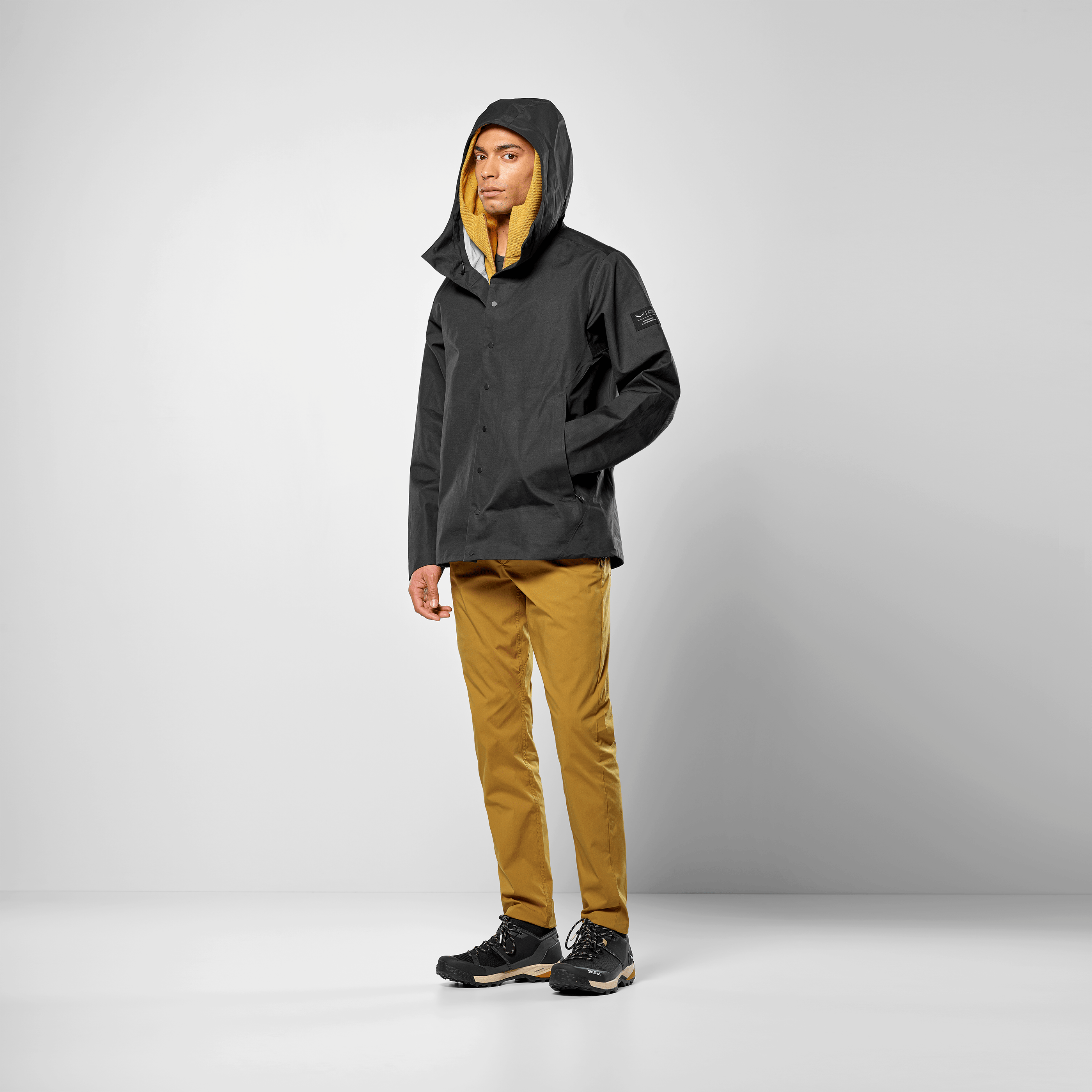 Veste Softshell 3 Couches Powertex à base de Chanvre Fanes Homme
