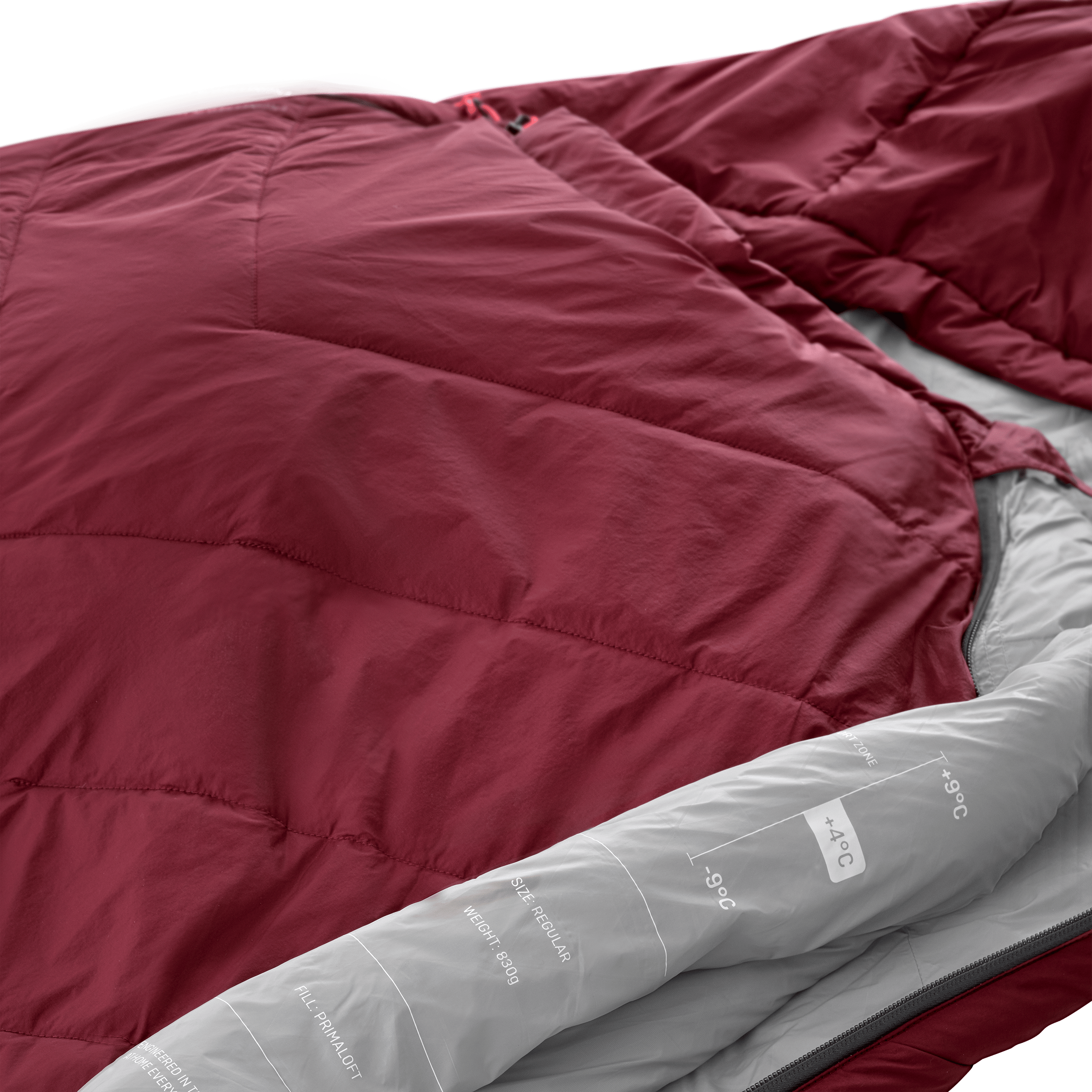 Sac de couchage Puez PrimaLoft® +4 Long