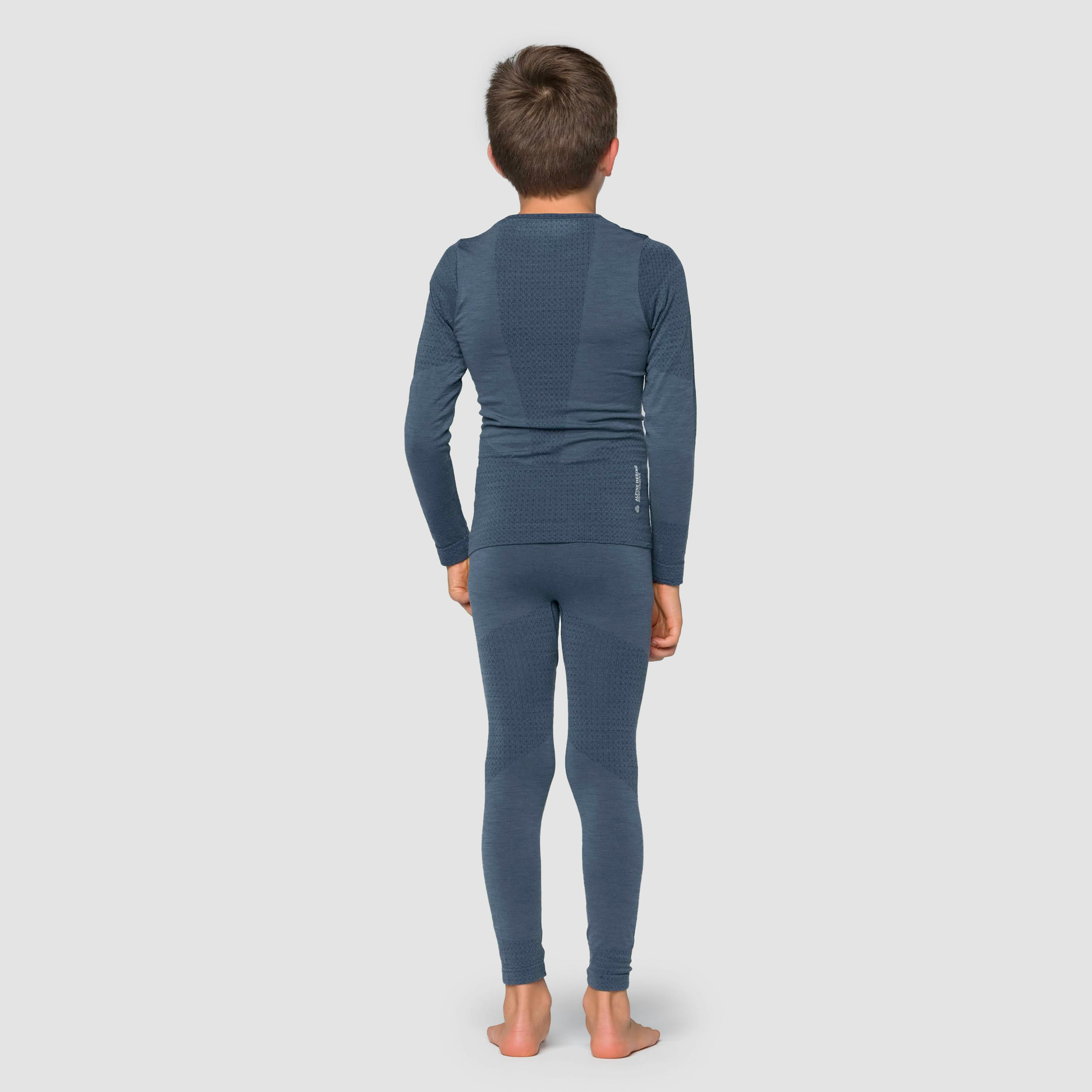 Tee à manches longues pour enfant Zebru Medium Warm Alpine Merino Responsive
