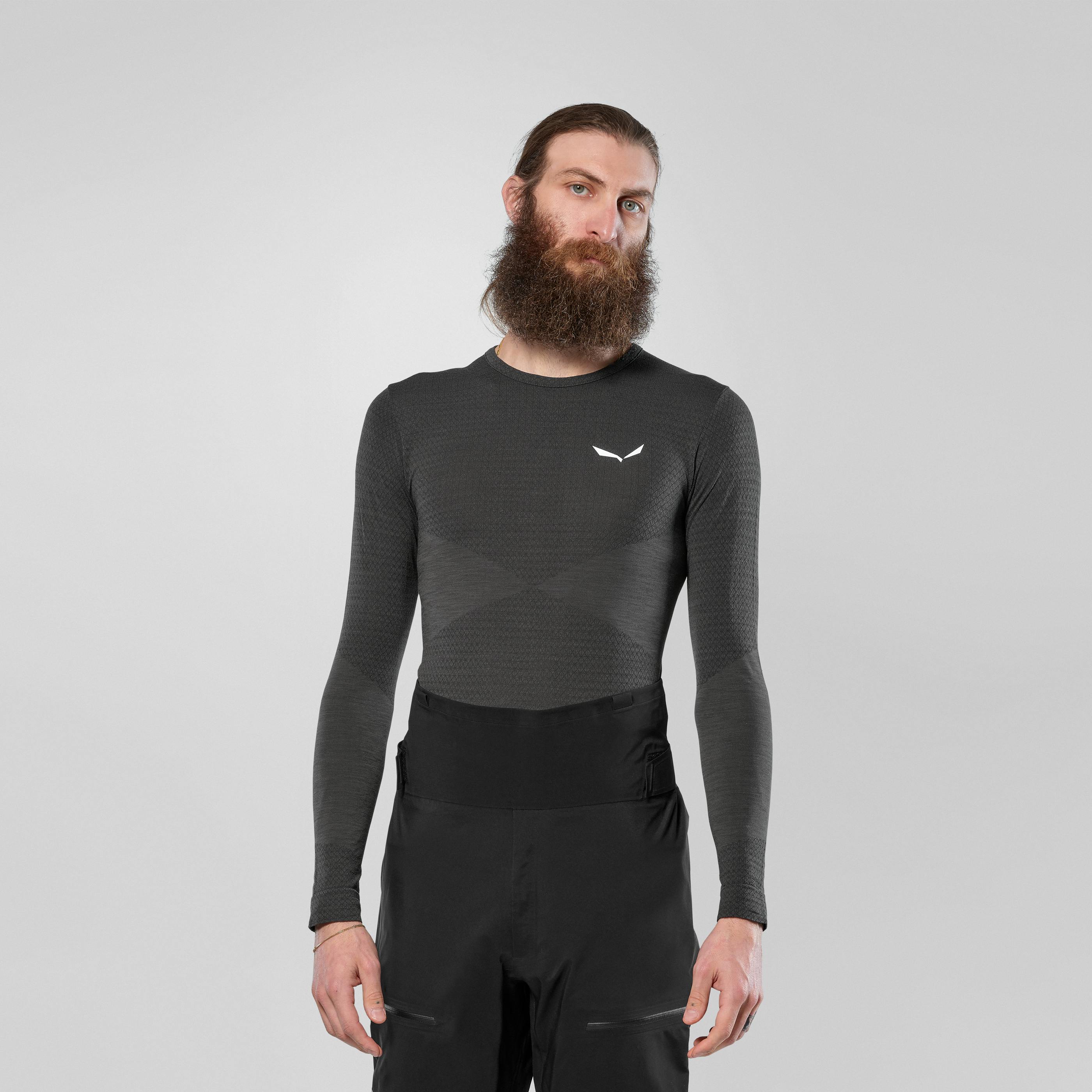 Tee-shirt manches longues ajusté Zebru pour homme