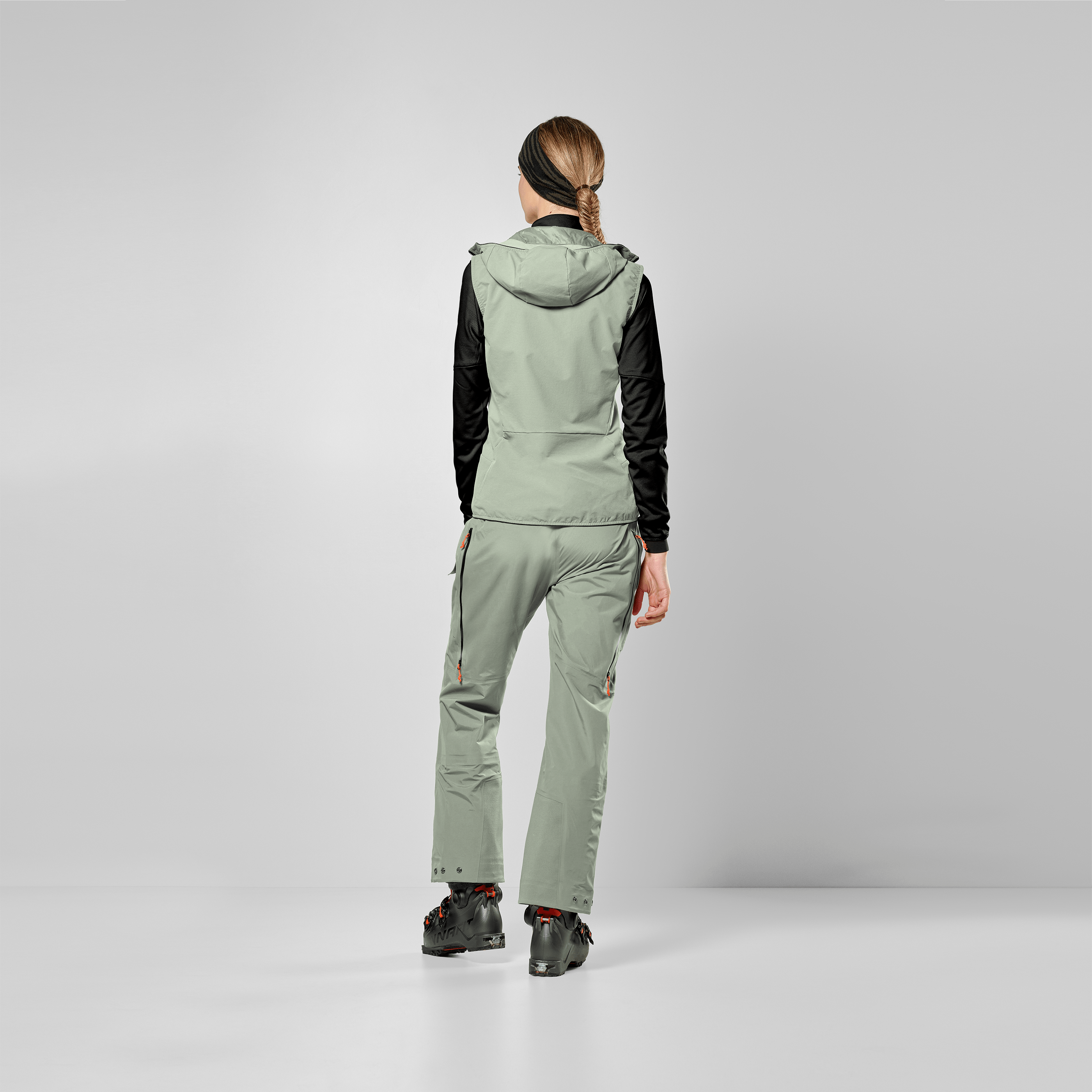 Gilet hybride réactif Sella Durastretch/Tirolwool® pour femme