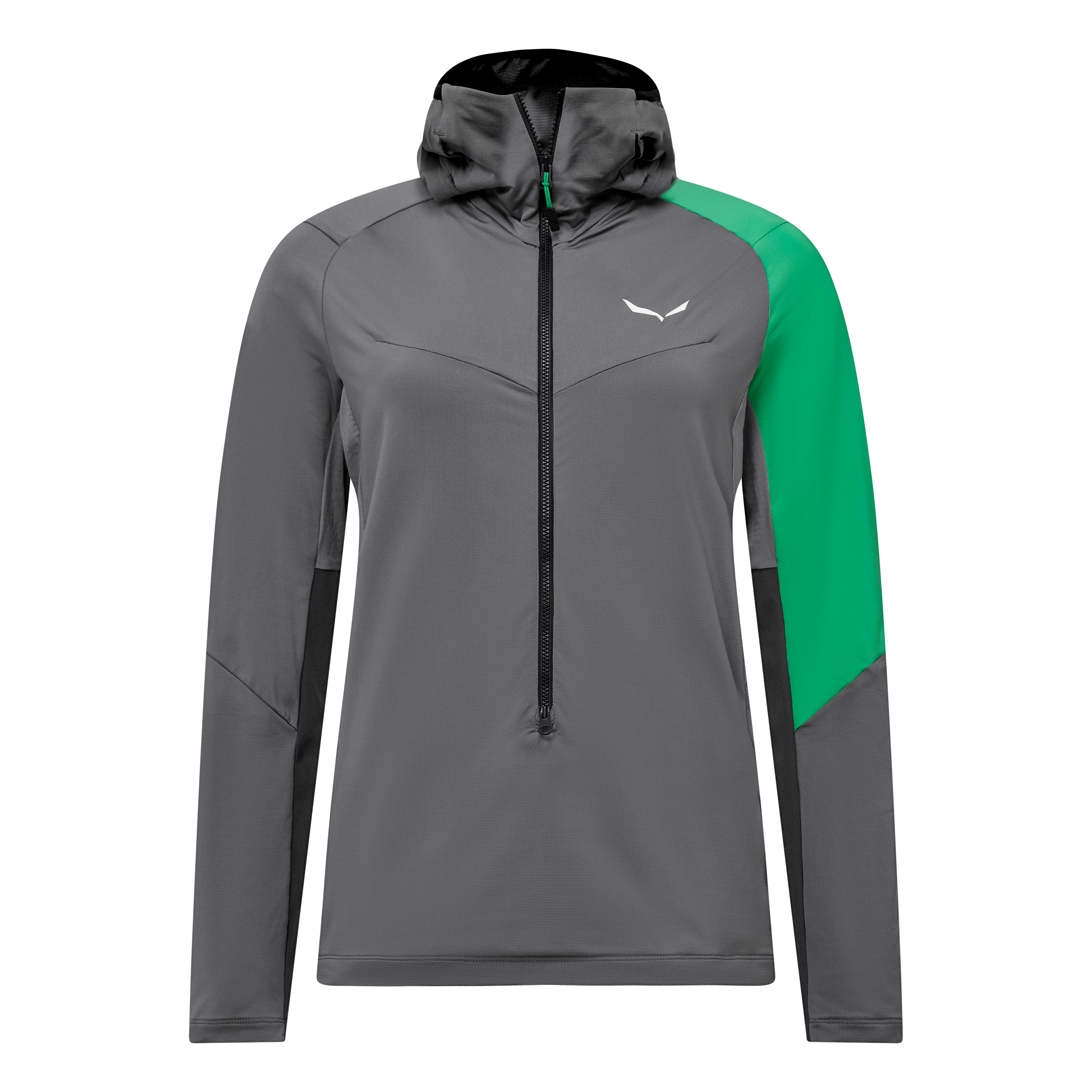 T-shirt femme à manches courtes et zip intégral NXT Hybrid