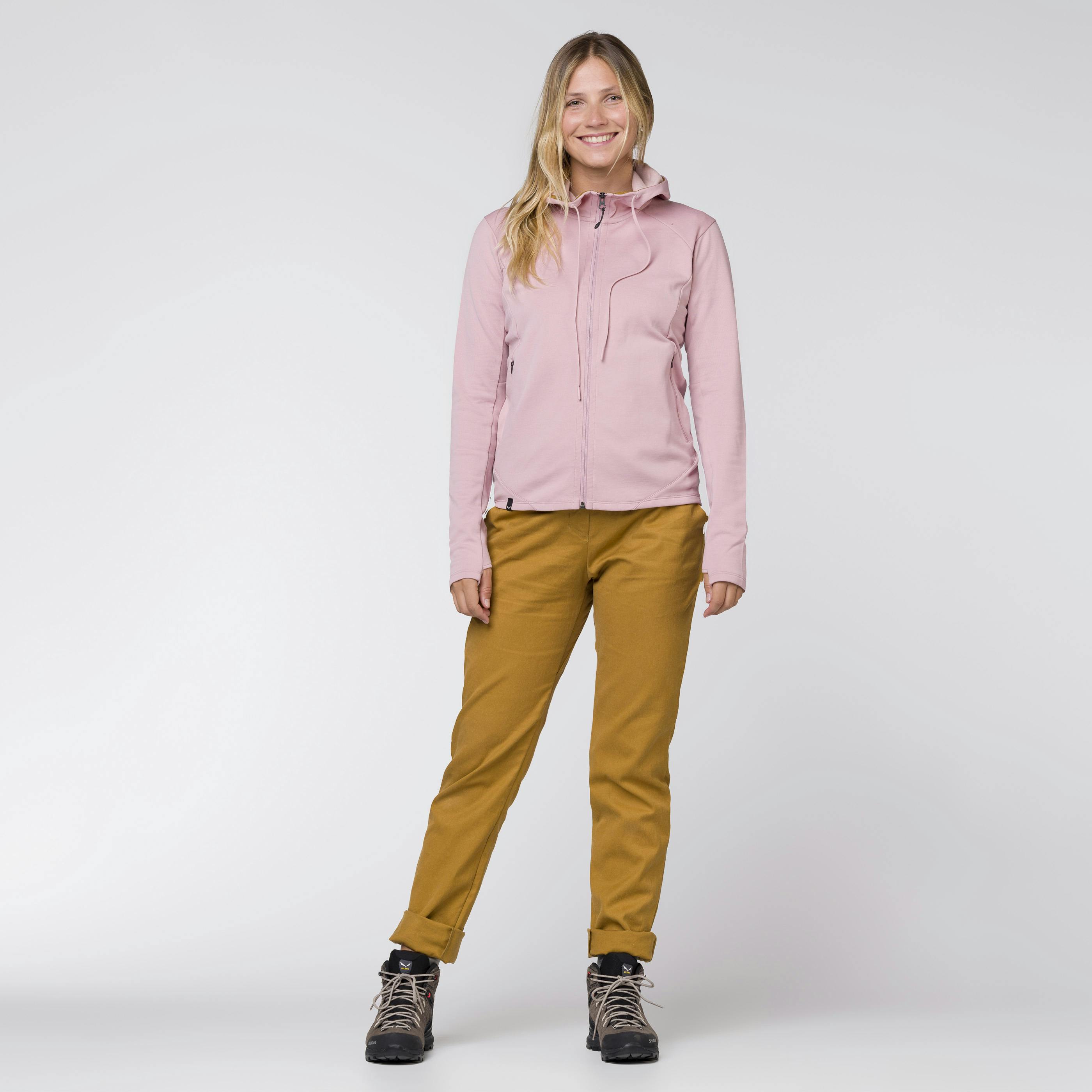 Veste à capuche Merino Fanes Femme