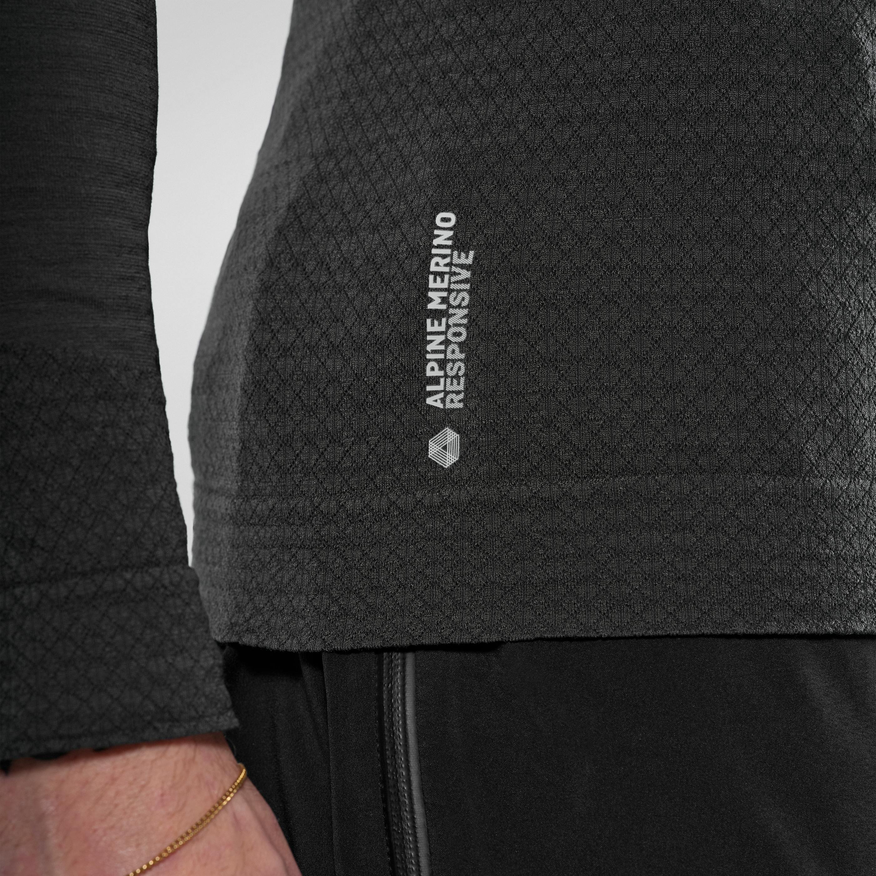Tee-shirt manches longues ajusté Zebru pour homme