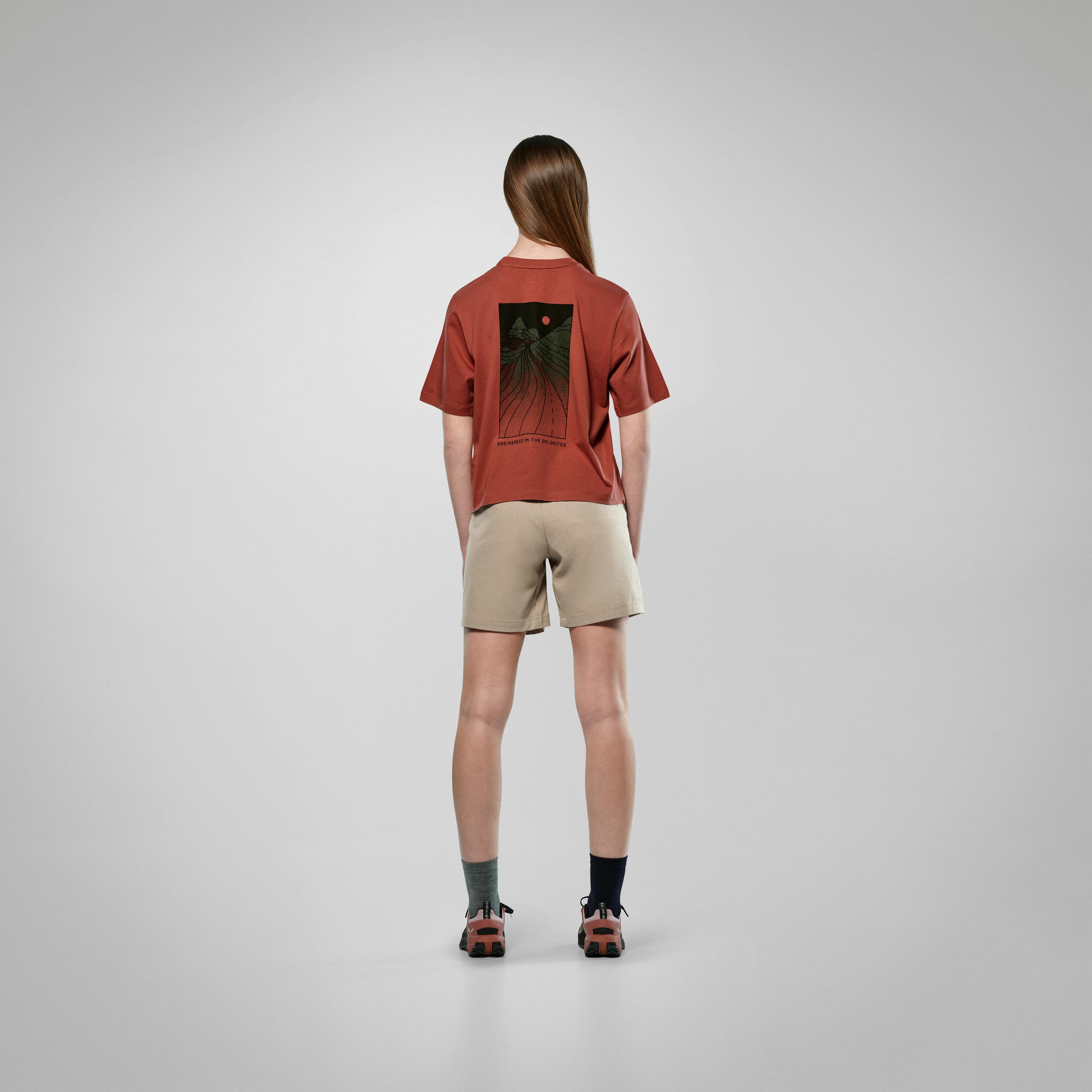 T-shirt femme à manches courtes Eagle Sunset
