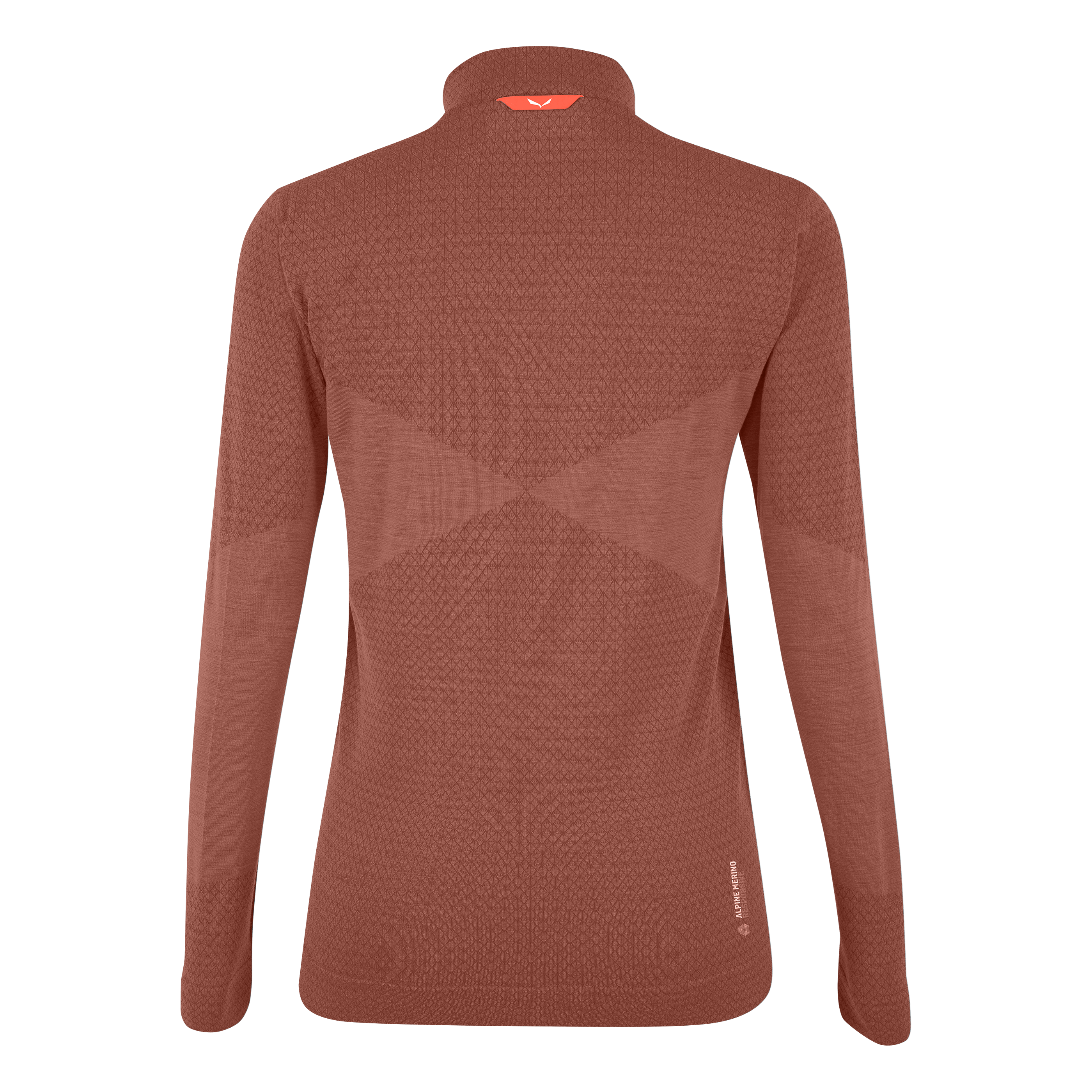 T-shirt femme à demi-zipper Zebru Responsive