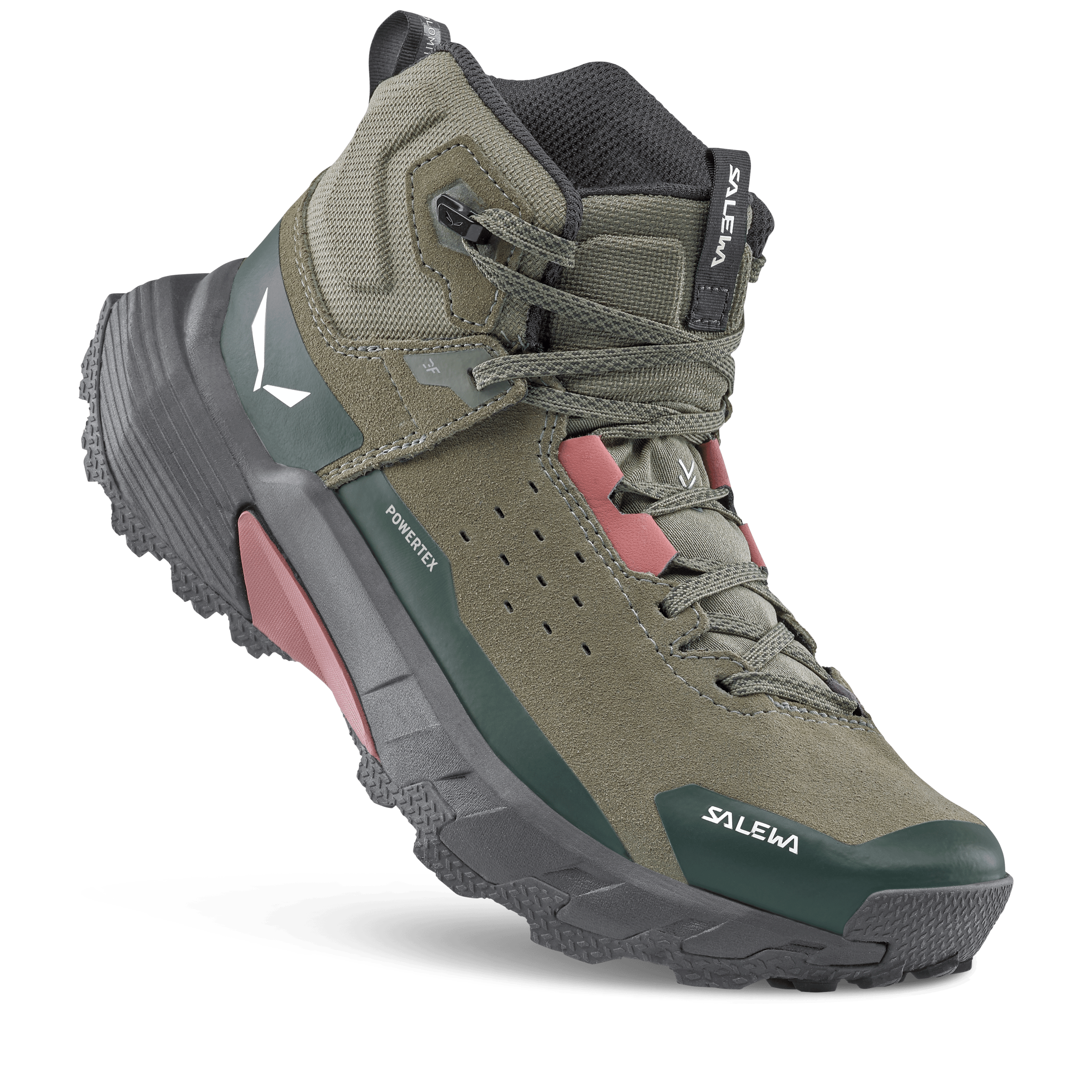 Bottes Mid Powertex en cuir Pedroc 2 pour femme