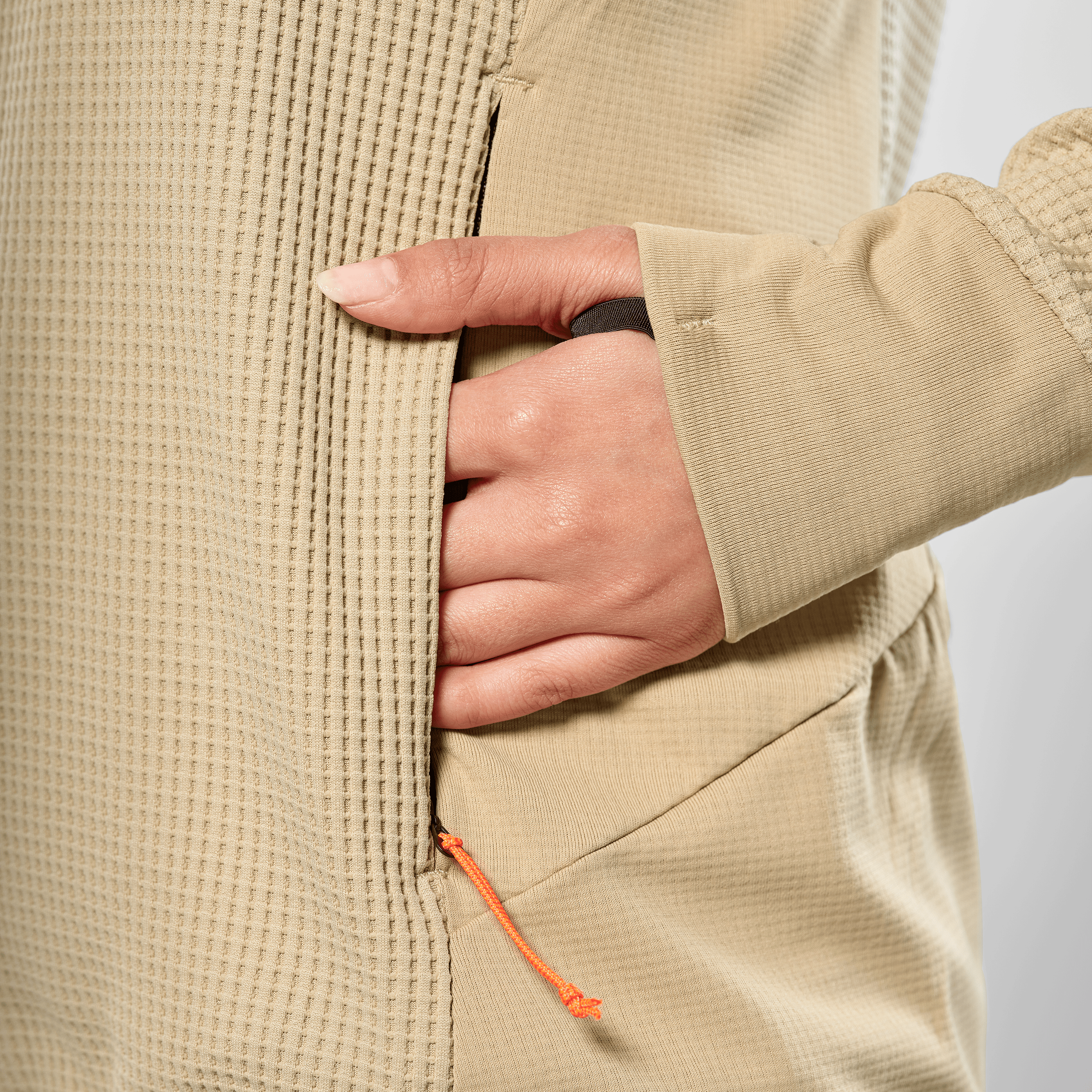 Puez Waffle Hybrid Polarlite Jacket Femme