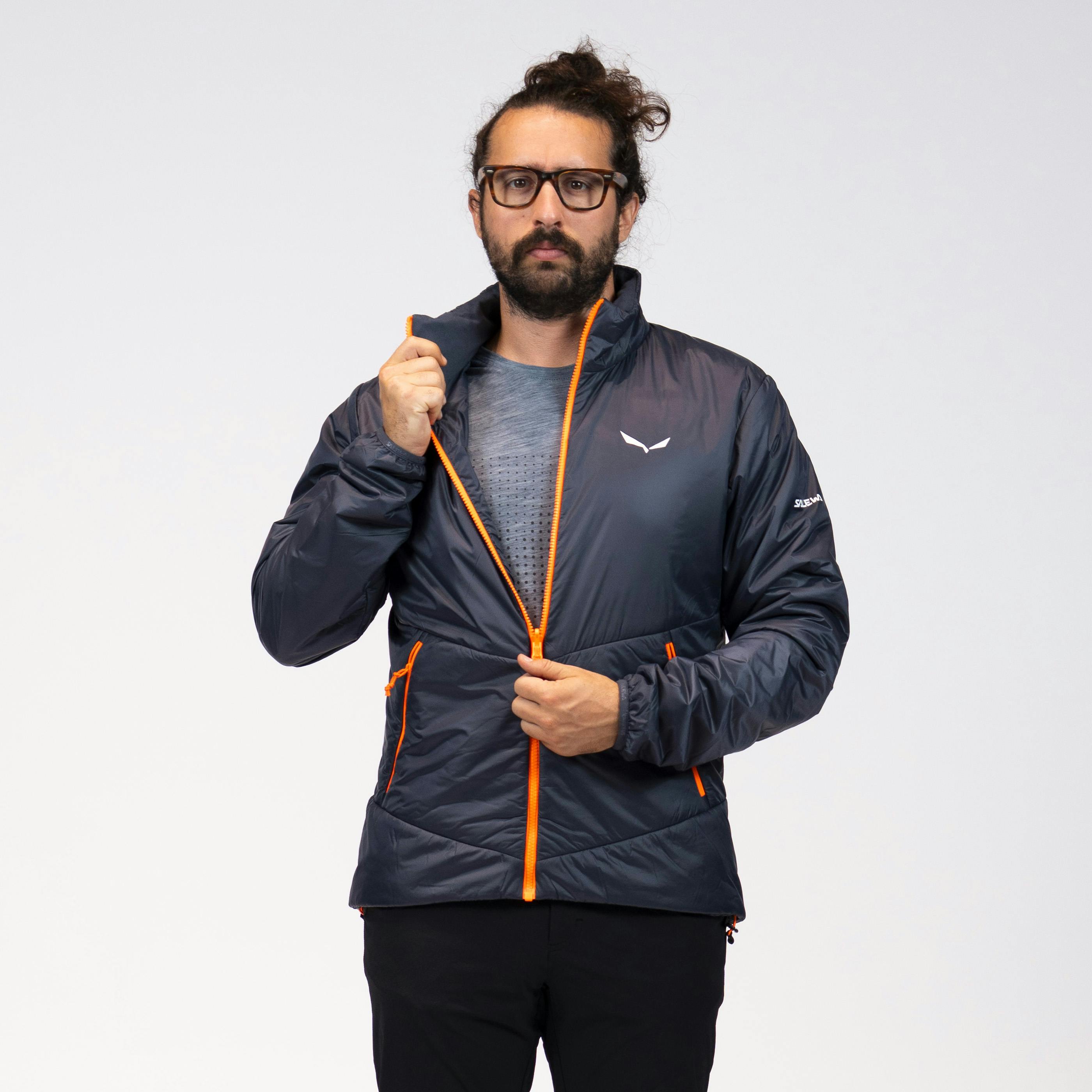 Puez 3 Tirolwool veste zip-in homme